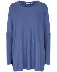 Masai - Long Sleeve Round Neck Knit Sweater - Lyst