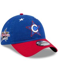 KTZ - Blue/red Chicago Cubs 2025 Mlb All-star Game Workout 9twenty Adjustable Hat - Lyst