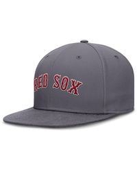 Nike - Boston Red Sox Performance True Fitted Hat - Lyst