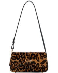 Guess - Domitilla Small Flap Shoulder Bag - Lyst