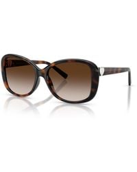 Tiffany & Co. - Rectangle Sunglasses - Lyst