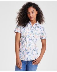 Tommy Hilfiger - Garden Floral Cotton Camp Shirt - Lyst