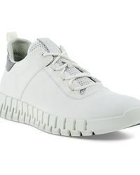 Ecco - Gruuv Lace Up Sneakers - Lyst