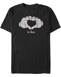Fifth Sun - Mickey Classic Glove Heart Short Sleeve T-shirt - Lyst