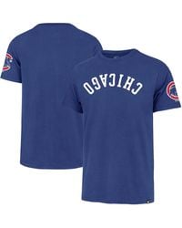 '47 - Chicago Cubs Upside Down Two-peat Franklin T-shirt - Lyst