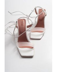Prologue Shoes - Rhea Block Heel Sandal () - Lyst