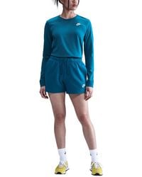 Nike - Sportswear Club Cotton Long-sleeve T-shirt - Lyst