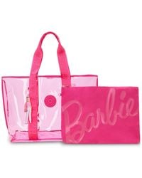 Kipling - Jacey Extra Large Barbie Clear Tote - Lyst