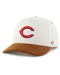 '47 - Carhartt X '47 /brown Cincinnati Reds Undyed Relaxed Hitch Adjustable Hat - Lyst