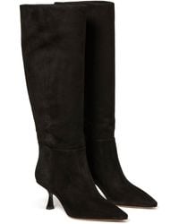 Kate Spade - Adele Suede Stiletto Tall Boots - Lyst