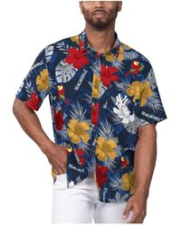 Margaritaville - New York Yankees Island Life Floral Party Button-up Shirt - Lyst