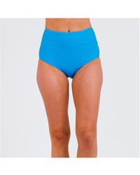 Calypsa - Color Block High-waisted Bikini Bottom - Lyst