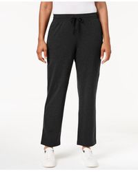Karen Scott Denim Petite Pull-on 