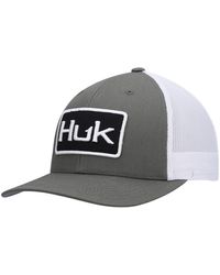 HUK - Solid Trucker Snapback Hat - Lyst