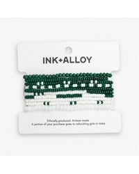 INK+ALLOY - Ink + Alloy Sage 10 Stranded Beaded Stackable Stretch Bracelets - Lyst