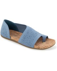 Kenneth Cole - Sential Flat Sandals - Lyst