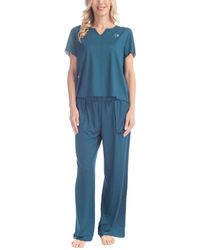 Ocean Pacific - Sea Flower Printed Pajama Set - Lyst