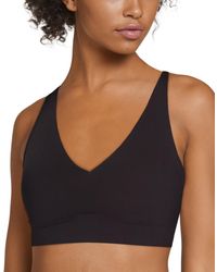 Jockey - Solid Seam-free Smooth Light Support Bralette 3044 - Lyst