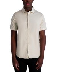 Karl Lagerfeld - Woven Houndstooth Shirt - Lyst