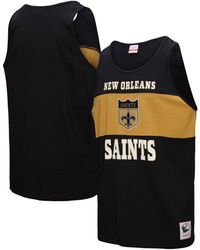 Mitchell & Ness - New Orleans Saints Retro Color Block Tank Top - Lyst