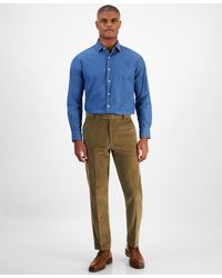 Tommy Hilfiger - Modern-fit Solid Corduroy Pants - Lyst
