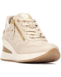 Xti - Quilted Wedge Sneakers By - Lyst