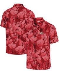 Tommy Bahama - San Francisco 49ers Bahama Coast Nuevo Fronds Camp Button-up Shirt - Lyst