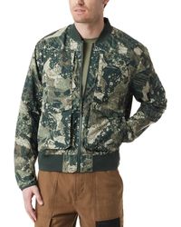 BASS OUTDOOR - Easy-pack Travel Camo Bomber Jacket - Lyst