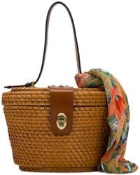 Patricia Nash - Caselle Small Wicker Basket Bag - Lyst
