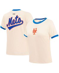 Pro Standard - New York Mets Retro Classic Ringer T-shirt - Lyst