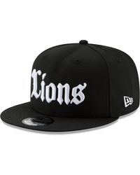 KTZ - Detroit Lions Gothic Script 9fifty Snapback Hat - Lyst