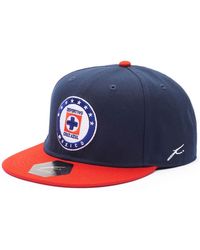Fan Ink - Navy And Red Cruz Azul Team Snapback Adjustable Hat - Lyst