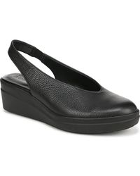 Naturalizer - Sutton Closed Almond Toe Slingback Wedges - Lyst