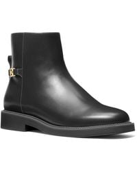 Michael Kors - Michael Mandy Block Heel Booties - Lyst