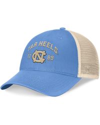 Top Of The World - Carolina Blue North Tar Heels Heritage Waylon Trucker Adjustable Hat - Lyst