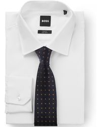 BOSS - Boss By Silk Jacquard Patterned Tie - Lyst