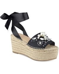 guess black espadrilles
