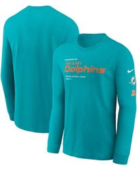 Nike - Miami Dolphins Play To Win Essential Long Sleeve T-shirt - Lyst