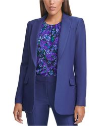 calvin klein plush shawl collar robe