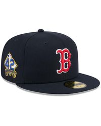 KTZ - Boston Red Sox 2025 Jackie Robinson Day 59fifty Fitted Hat - Lyst
