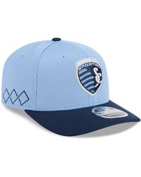 KTZ - Sky Blue/navy Sporting Kansas City 2025 Jersey Hook 9seventy Stretch-snap Hat - Lyst