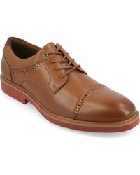 Vance Co. - Dexter Tru Comfort Foam Cap Toe Lace-up Derby Shoes - Lyst