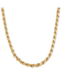 Macy's - Rope Link 24" Chain Necklace - Lyst