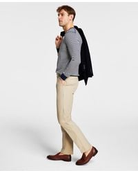 Michael Kors - Classic Fit Flat Front Pants - Lyst