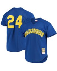 Mitchell & Ness - Ken Griffey Jr. Seattle Mariners Cooperstown Mesh Batting Practice Jersey - Lyst