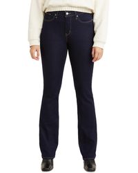 Levi's - 315 Shaping Mid Rise Lightweight Bootcut Jeans - Lyst
