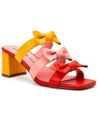 Katy Perry - The Tooliped Block Heel Bow Sandals - Lyst