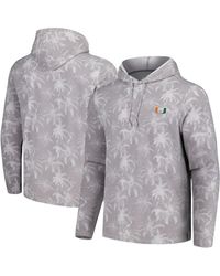 Tommy Bahama - Miami Hurricanes Palm Frenzy Hoodie Long Sleeve T-shirt - Lyst