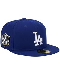 KTZ - Los Angeles Dodgers 2020 World Series Team Color 59fifty Fitted Hat - Lyst