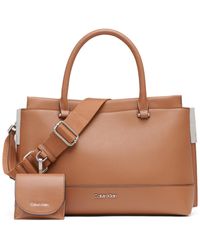 Calvin Klein - Bianca Satchel - Lyst